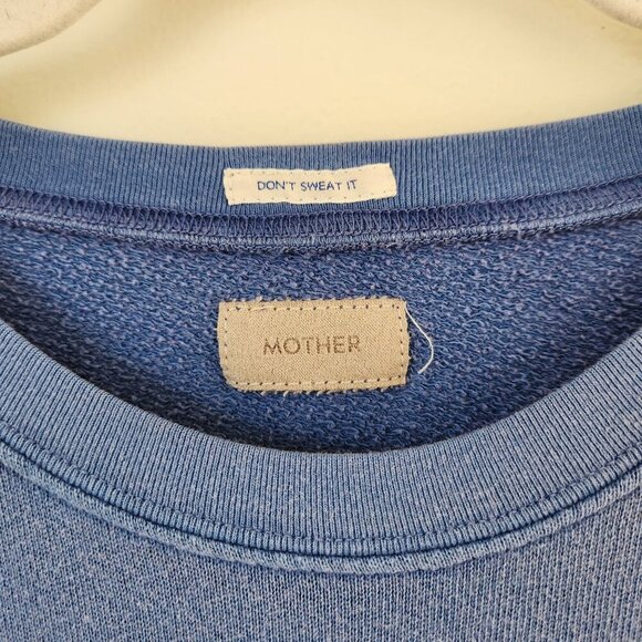 MOTHER The Drop Square Cinch Sweatshirt Mushroom Size Medium - Picture 4 of 7
